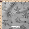 Ruler Scale for Halloween Spiders (Gray) by Cate and Rainn