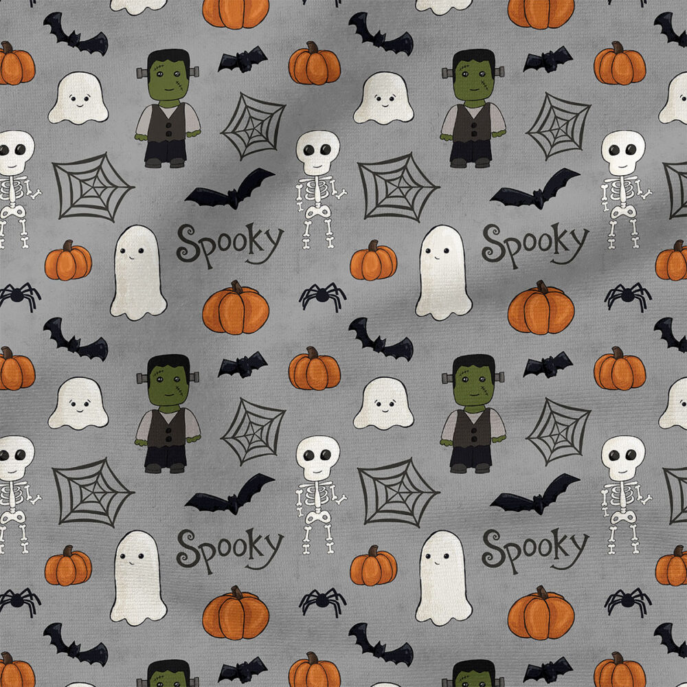 Halloween Trick or Treat | Holiday Fabric Design | Cate and Rainn