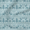 Reindeer Fairisle (Blue) | Holiday