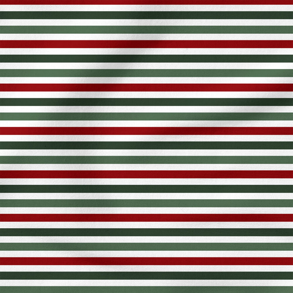 Christmas Stripe (White) | Holiday