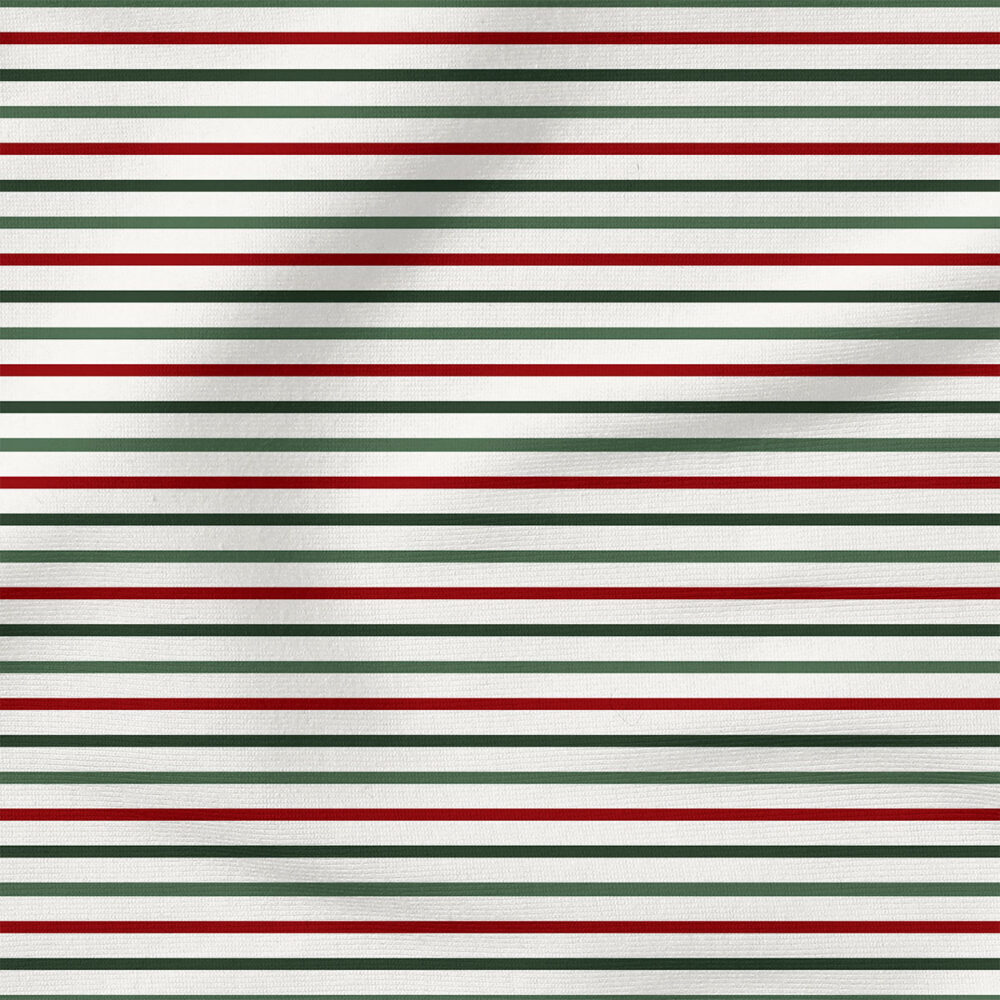 Christmas Vintage Pin Stripe | Holiday