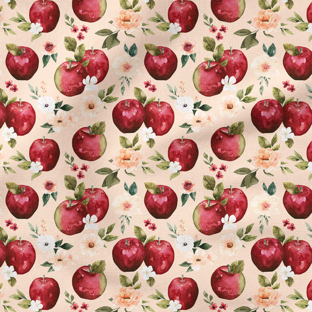 Apple Floral (Pink) | Fruit