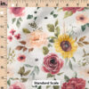 Ruler Scale for Autumn Bouquet (Cream) by Cate and Rainn