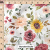 Ruler Scale for Autumn Bouquet (White) by Cate and Rainn