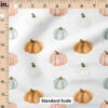 Ruler Scale for Colorful Pumpkins (White) by Cate and Rainn