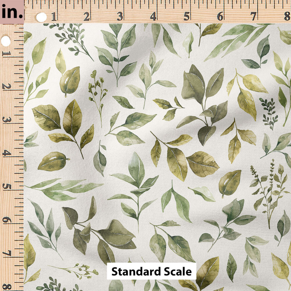 Ruler Scale for Felicity Leaves (Cream) by Cate and Rainn