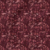 Felicity Leaves (Maroon) | Botanical Fabric Design | Cate and Rainn