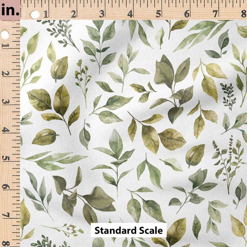 Ruler Scale for Felicity Leaves (White) by Cate and Rainn