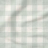 Felicity Plaid (Blue Cream) | Stripes and Shapes Fabric Design | Cate and Rainn