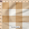 Ruler Scale for Felicity Plaid (Caramel) by Cate and Rainn