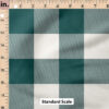 Ruler Scale for Felicity Plaid (Emerald) by Cate and Rainn