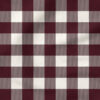 Felicity Plaid (Maroon) | Stripes and Shapes Fabric Design | Cate and Rainn