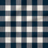 Felicity Plaid (Navy Blue) | Stripes and Shapes Fabric Design | Cate and Rainn