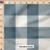 Ruler Scale for Felicity Plaid (Night Blue) by Cate and Rainn