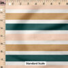 Ruler Scale for Felicity Stripes (Emerald Caramel) by Cate and Rainn