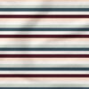 Felicity Stripes (Maroon Cream) | Stripes and Shapes Fabric Design | Cate and Rainn