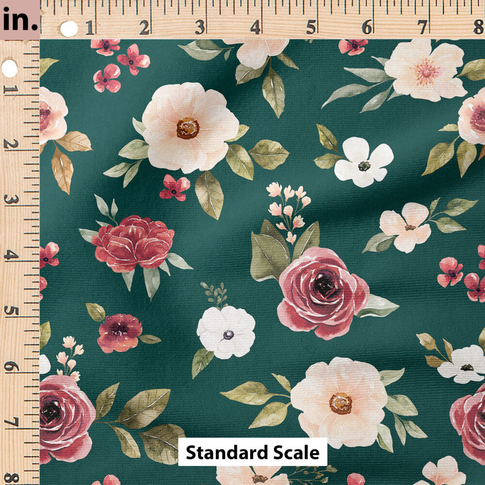 Ruler Scale for Flowers (Emerald) by Cate and Rainn