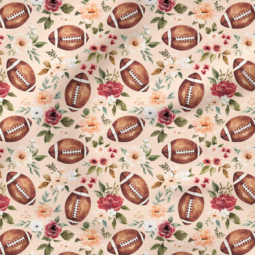 Football Floral (Pink) | Botanical