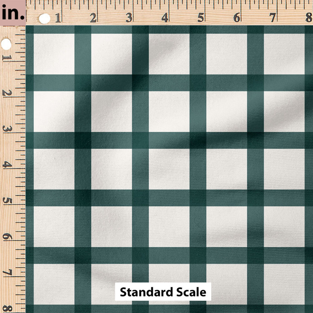 Ruler Scale for Gingham (Emerald) by Cate and Rainn