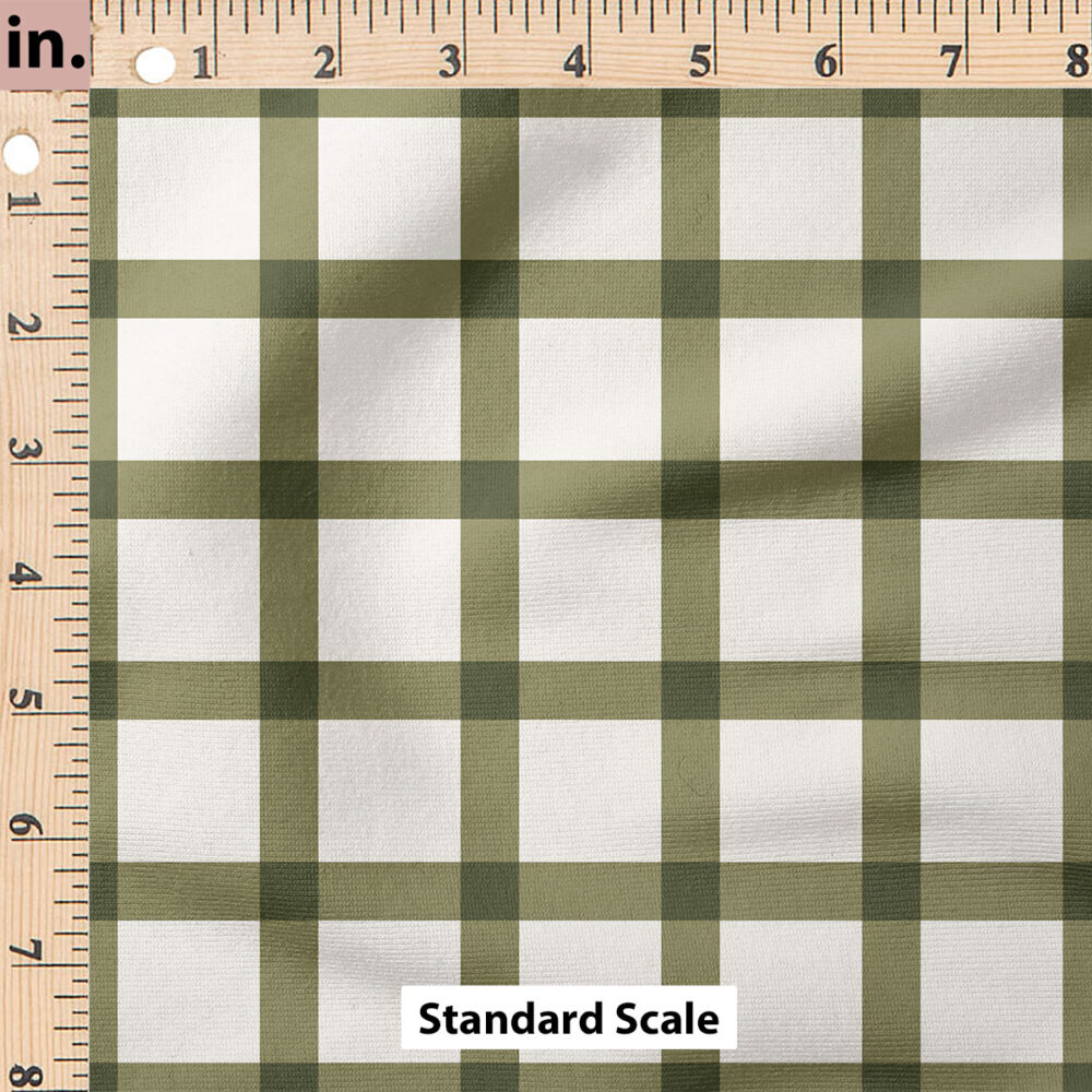 Ruler Scale for Gingham (Green) by Cate and Rainn