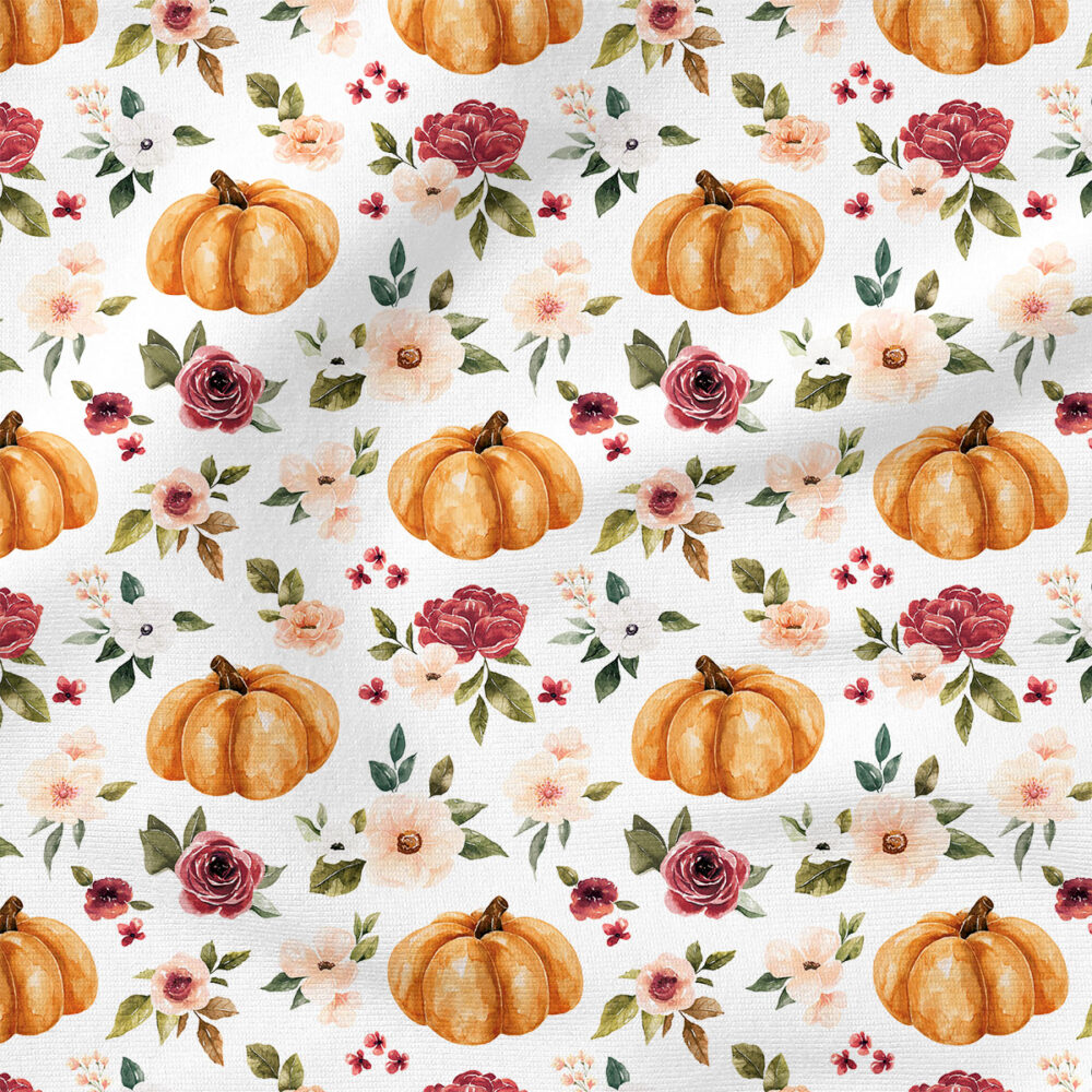 Orange Pumpkin (White) | Autumn