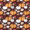 Pumpkin Flowers (Maroon) | Autumn