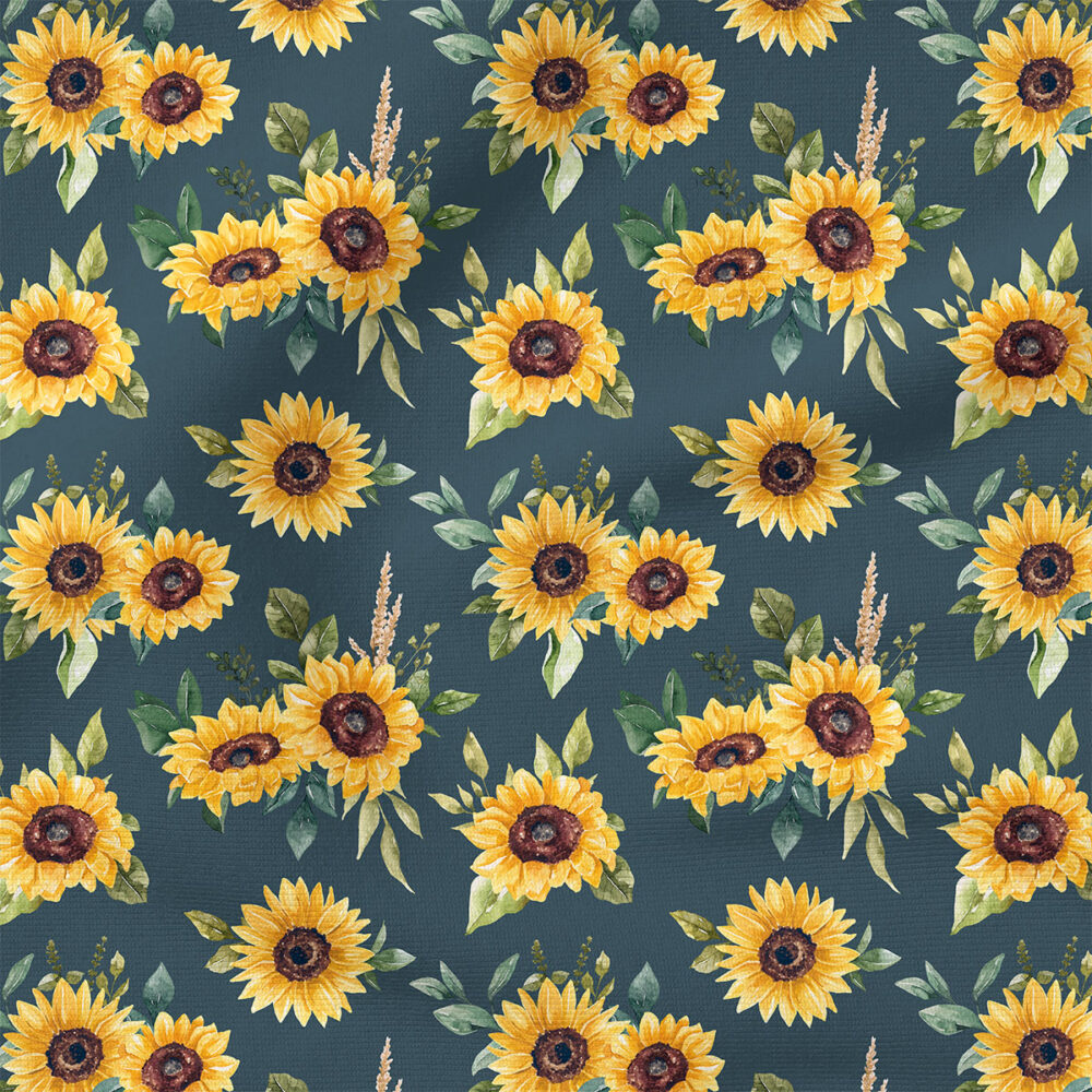 Sunflowers (Night Blue) | Autumn