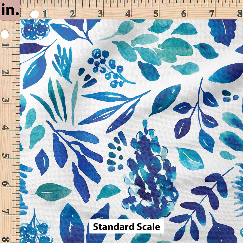 Ruler Scale for Botanical Blue by Cate and Rainn