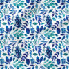 Botanical Blue | Botanical Fabric Design | Cate and Rainn