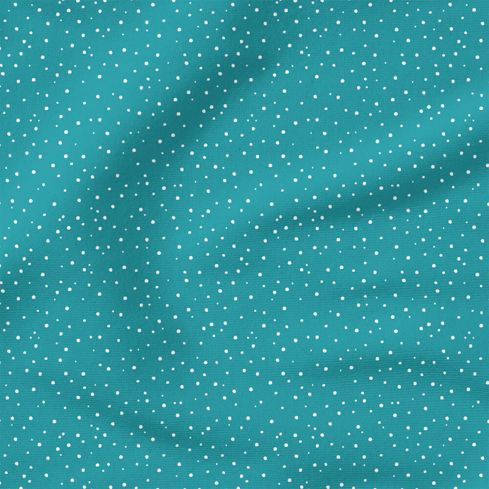 Speckled (Teal) | Stripes and Shapes Fabric Design | Cate and Rainn