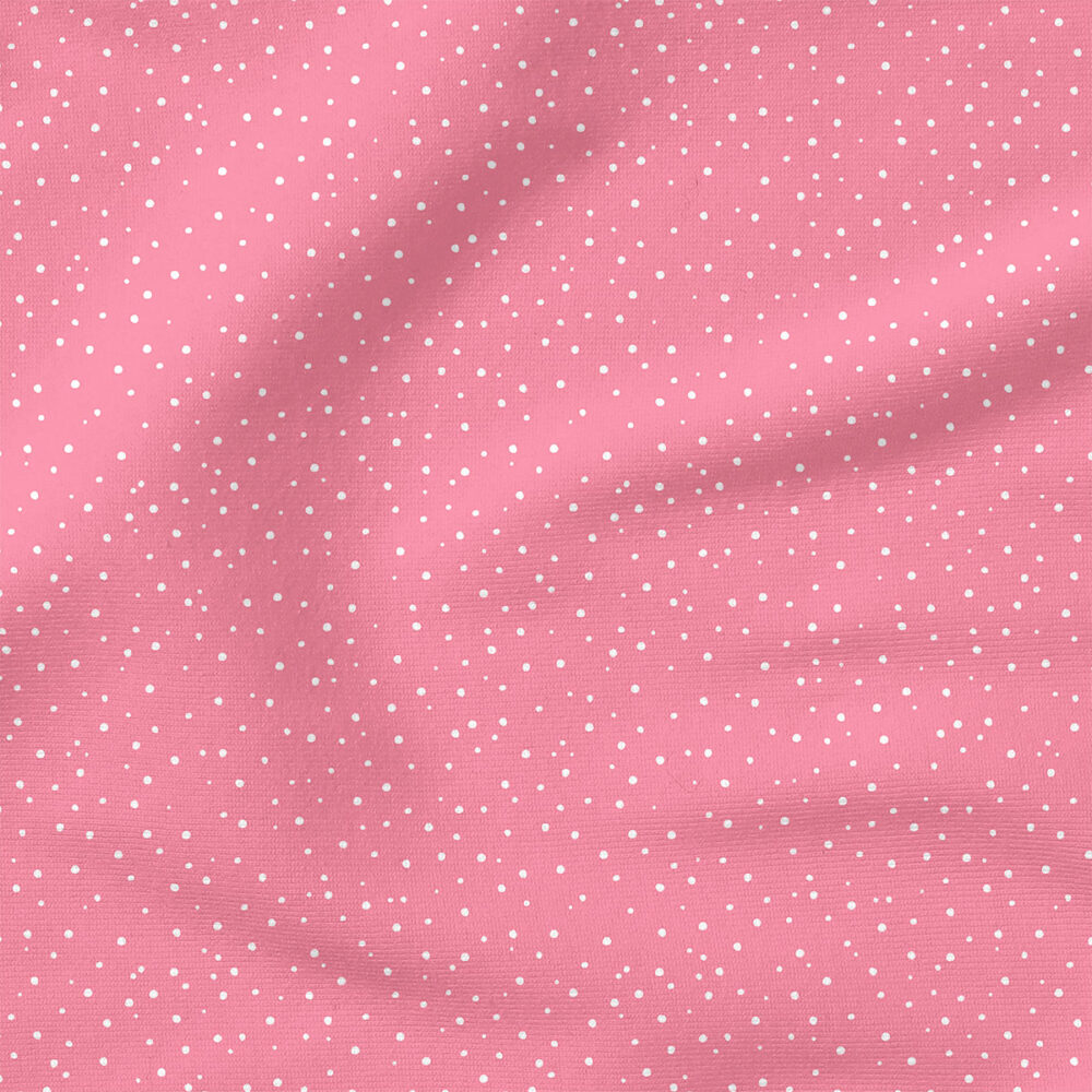 Speckled (Pink) | Stripes and Shapes Fabric Design | Cate and Rainn