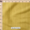 Ruler Scale for Boho Stripe (Yellow) by Cate and Rainn