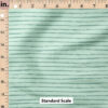 Ruler Scale for Boho Stripe (Mint) by Cate and Rainn