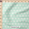 Ruler Scale for Polka Dot (Mint) by Cate and Rainn