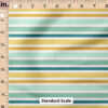 Ruler Scale for Stripe (Teal and Yellow) by Cate and Rainn