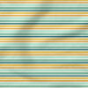 Stripe (Teal and Yellow) | Stripes and Shapes Fabric Design | Cate and Rainn