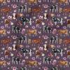 Cow Floral (Purple) | Botanical