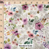 Ruler Scale for Boho Floral (Cream) by Cate and Rainn