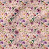 Boho Floral (Pink) | Botanical Fabric Design | Cate and Rainn