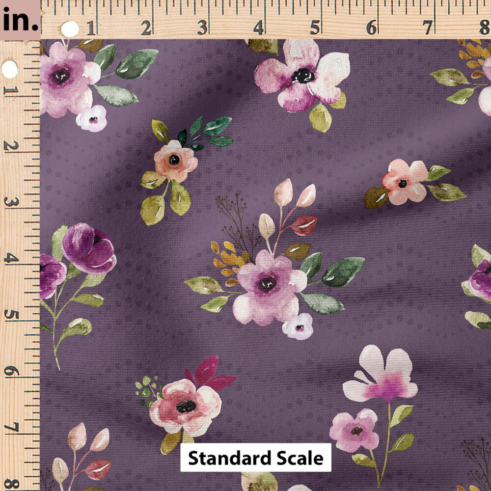 Ruler Scale for Flower Dots (Purple) by Cate and Rainn