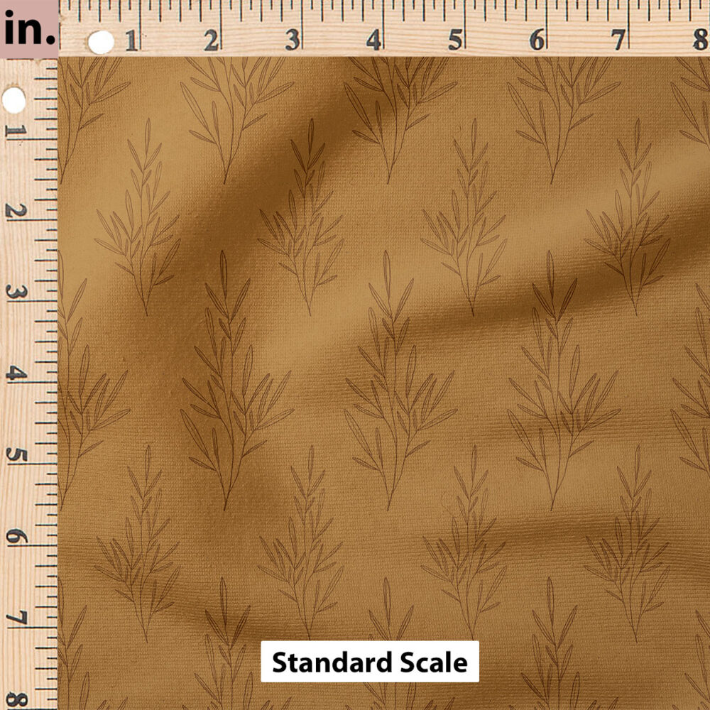 Ruler Scale for Inked Sprig (Orange) by Cate and Rainn