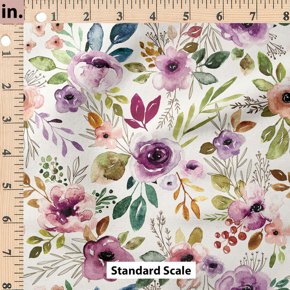 Ruler Scale for Floral (Cream) by Cate and Rainn