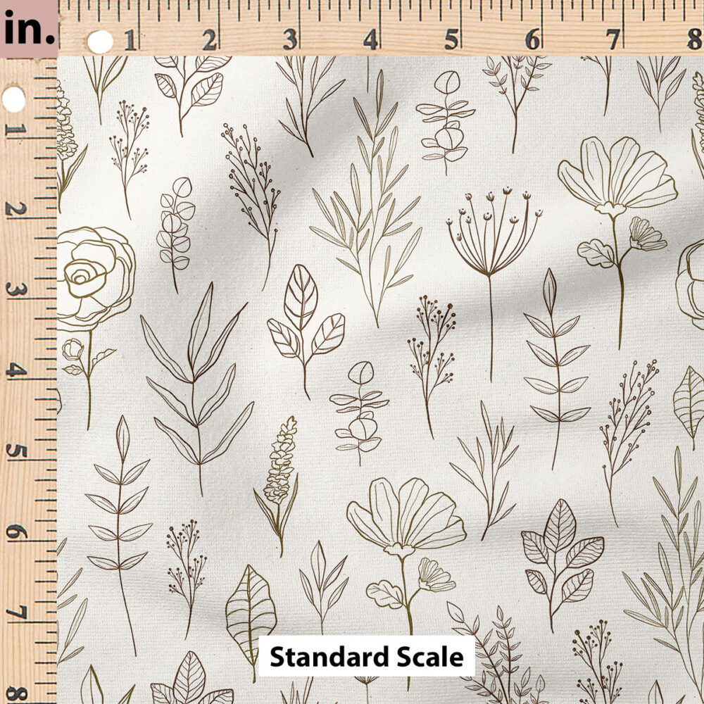 Ruler Scale for Boho Sprigs by Cate and Rainn