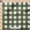 Ruler Scale for Gingham (Green) by Cate and Rainn