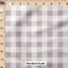 Ruler Scale for Gingham (Lilac) by Cate and Rainn