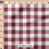 Ruler Scale for Gingham (Red) by Cate and Rainn