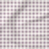 Textured Gingham (Lilac) | Stripes and Shapes Fabric Design | Cate and Rainn