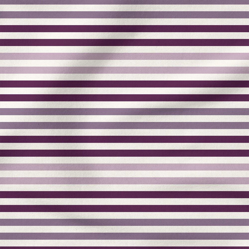 Textured Stripe (Purple) | Stripes and Shapes Fabric Design | Cate and Rainn