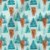 Highland Cow (Blue) | Holiday