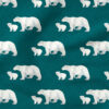 Polar Bear Dots (Teal) | Holiday